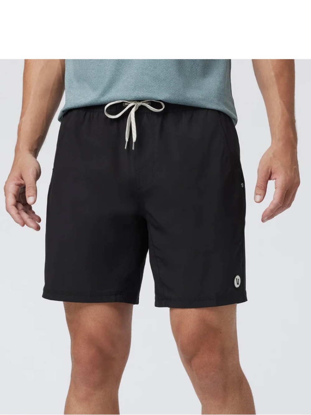 Vuori Men's black Kore Shorts size Large